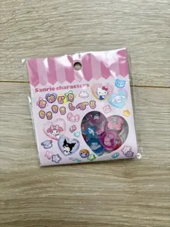 サンリオ　おはじきシール　おはじききらきらしーる
