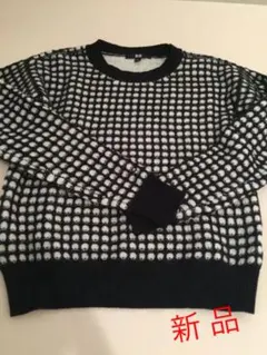 UNIQLO ドット柄セーター 新品