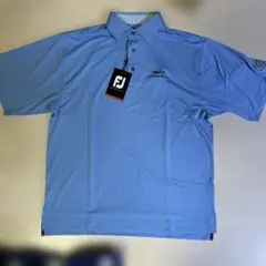FOOTJOY PRODRY 半袖ポロシャツ ライトブルー M
