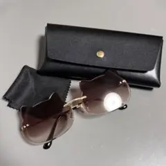 猫型　サングラス