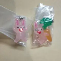 ノンタン　めじるしアクセサリー2　ガチャ　２個セット