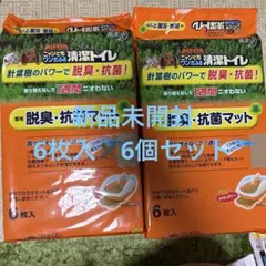 花王 ニャンとも清潔トイレ 脱臭・抗菌マット 6枚入 6個セットのサムネイル