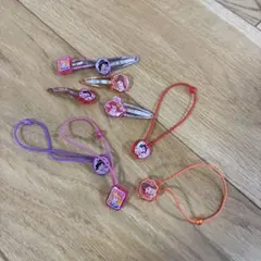 Disney princess ヘアピン　ゴム　セット