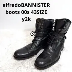 alfredoBANNISTER boots 00s 43 y2k