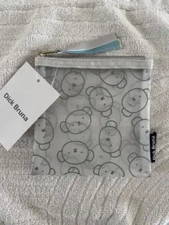 ディックブルーナ　ボリス　メッシュポーチS(white)