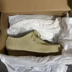 CLARKS ORIGINALS WALLABEE ダークベージュ 9M