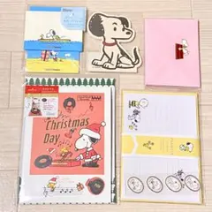 レア！SNOOPY スヌーピー ダイカット メモ レターセット メッセージカード
