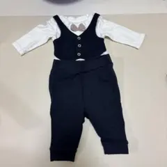 H&M セレモニースーツ 0-1M ネイビー