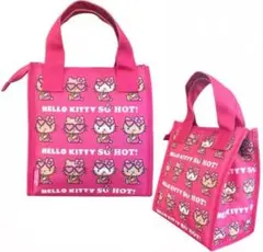 日焼けキティ ランチバッグ ピンク