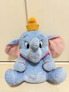 【美品】超BIG ダンボ　パペットぬいぐるみ　ディズニーストア　年代物のサムネイル