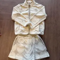 ユニクロ　マリメッコ　フリースジャケットとスコート 120cm