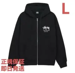 ❗️期間限定SALE❗️ステューシー ストック N.Y. ジップ フーディ 黒L
