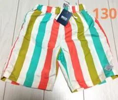 Breeze　海水パンツ　スイムパンツ　水着　130　ストライプ　男の子