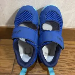 ASICS ベビーサンダル 15.0cm ブルー