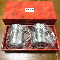 ★新品★ Kansai　inox 　ロゼ　マグカップ　2個セット　KK-221