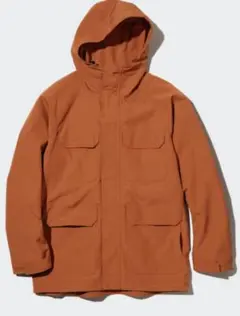 UNIQLO ユニクロ ユーティリティパーカ オレンジ　サイズXXL