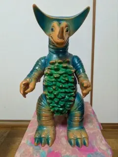 エレキング ブルマァク 当時物 ウルトラセブン ソフビ ビンテージ