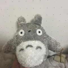 トトロ ぬいぐるみ 約20cm グレー
