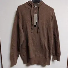 新品　INHERIT　インヘリット　プルオーバー　ニットパーカー