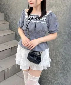 NICE CLAUP 半袖 ブラウスのサムネイル