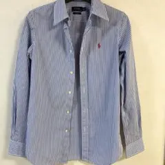 Polo Ralph Lauren長袖ストライプシャツ