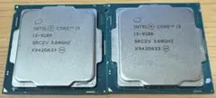 Intel Core i3-9100 CPU 2個セット