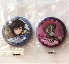 鬼滅の刃　無限城編　くら寿司　缶バッジ　猗窩座　冨岡義勇　2点セット