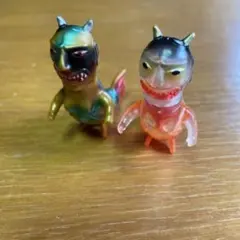 BloodGutsToys ナマナリ人魚薄緑成型 紫 メタ ピンク＋オマケ付き