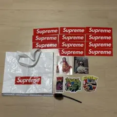 シュプリーム　ステッカー　ショッパー　セット