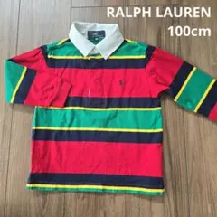 【RALPH LAUREN】長袖 トップス ポロシャツ POLO ボーダー