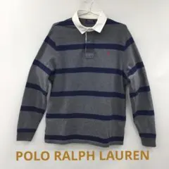 POLO RALPH LAUREN メンズ　長袖　裏起毛　ラグビーシャツ L