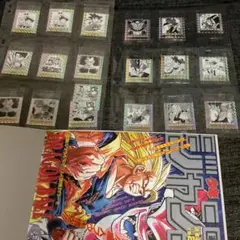ドラゴンボール　40周年ウエハース　と　ポスターコレクション