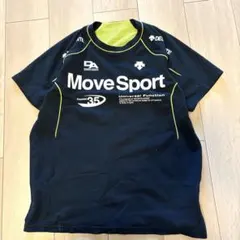 DESCENTE Move Sport Tシャツ ネイビーM1264番