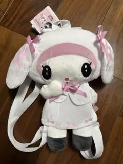 マイメロディ 月夜のメロクロ ぬいぐるみ リュック マイメロ カバン バッグ
