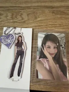 TWICE misamo フォトスローガン サナ トレカ　アクスタチャーム