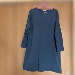 innoce 長袖カットソー ブルー LLサイズ