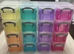 Really Useful Box カラフル収納ボックス 16個セット