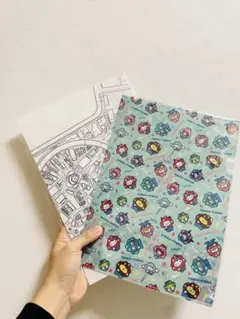 EXPO2025 サンリオクとモノクロ万博会場内 クリアファル2種セット