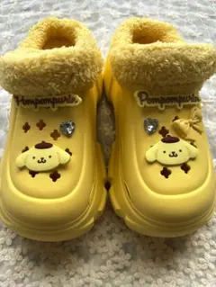 【限定】ポムポムプリン ふわもこクロックス風　L size24㎝