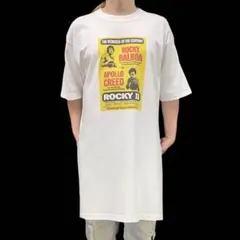 新品 ロッキーVSアポロ ボクシング タイトルマッチ DVDジャケット Tシャツ