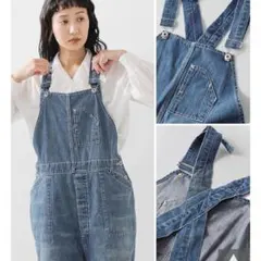 新品未使用タグ付き　chimala デニムオーバーオール Мサイズ２０２５年