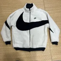 Nike フリースジャケット アイボリー/ネイビー
