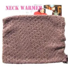 ネックウォーマー (グレーのようなパープルのような・・・）