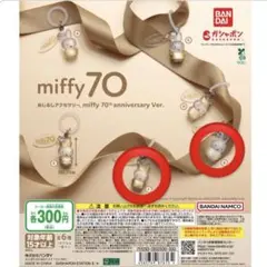 めじるしアクセサリーmiffy 70th anniversary B.Fセット