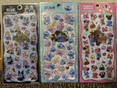 《正規品》プチドロップシール　ディズニー　3枚セット