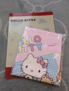 ハローキティ タオル・クリアファイルセット