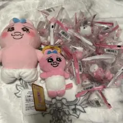 おぱんちゅうさぎ　ミニフィギュア25個、ぬいぐるみセット