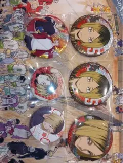 ハイキュー　孤爪研磨　缶バッチ6個セット