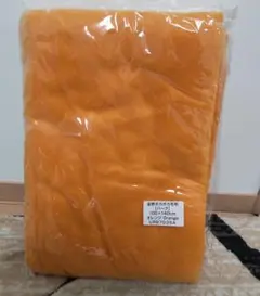 新品未開封　ポカポカ毛布 オレンジ 100×140cm