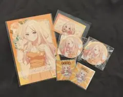 学マス 十王星南 缶バッジ ポストカード ステッカー　グッズセット